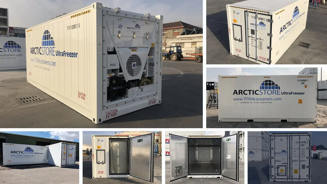 20ft UltraFreezer – Kühlcontainer zur Miete in Luxemburg