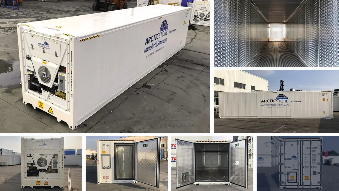 40ft UltraFreezer – Kühlcontainer zur Miete in Luxemburg