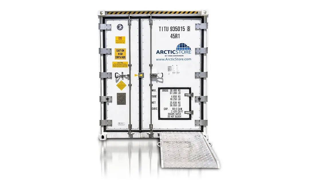 Tiefkühlcontainer – ArcticStore 40 Fuß Kühllagerung