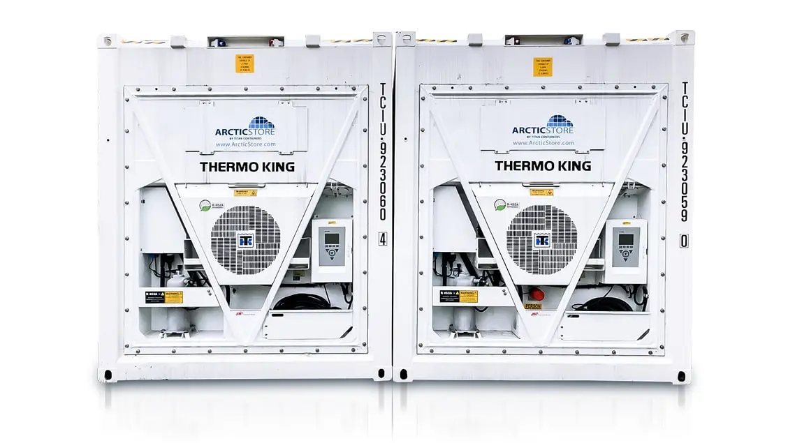 Arctic SuperStore – Kühllagerung.
         Tiefkühlcontainer.