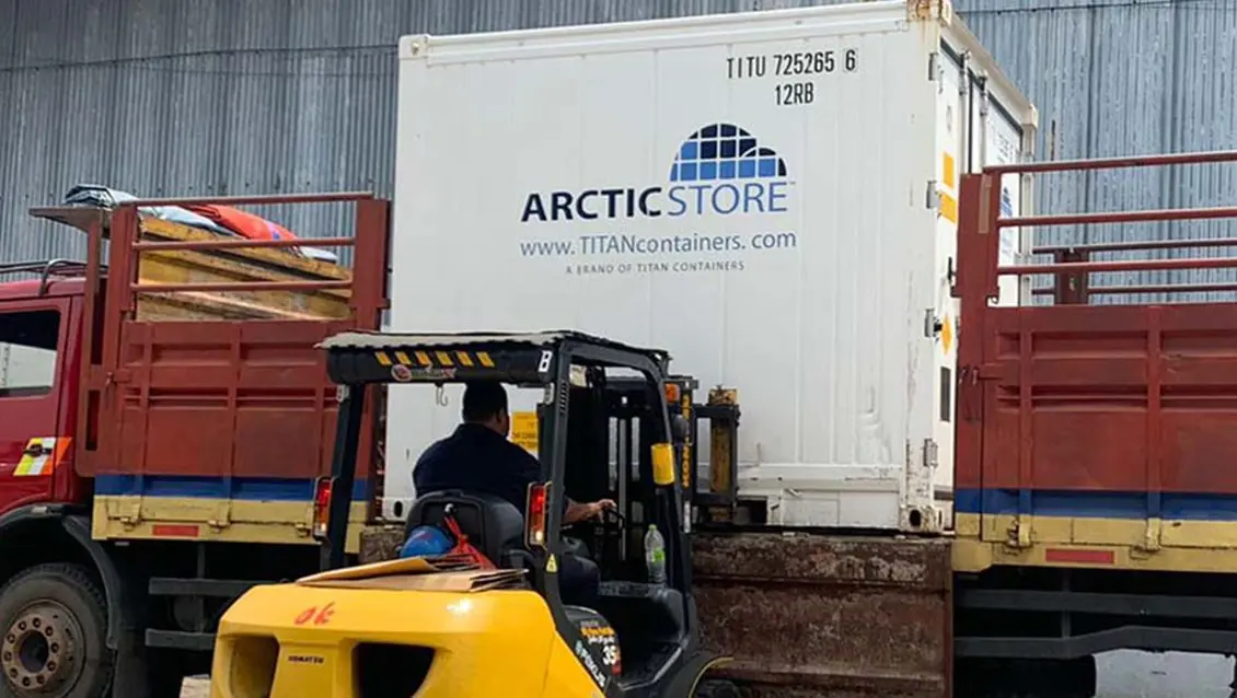 10ft ArcticStore Entreposage frigorifique en conteneurs réfrigérés à louer