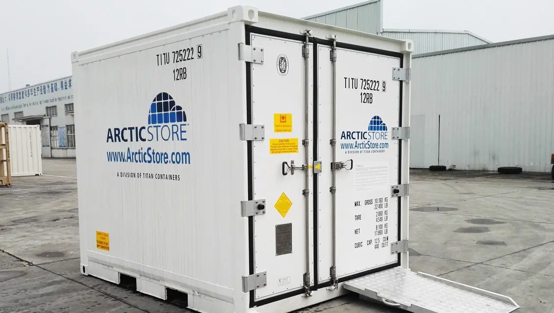 10ft ArcticStore Entreposage frigorifique en conteneurs réfrigérés à louer