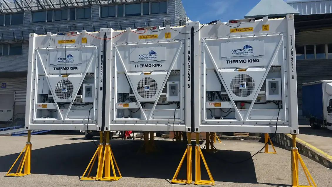 20ft Arctic SuperStore Conteneurs réfrigérés modulaires à louer
