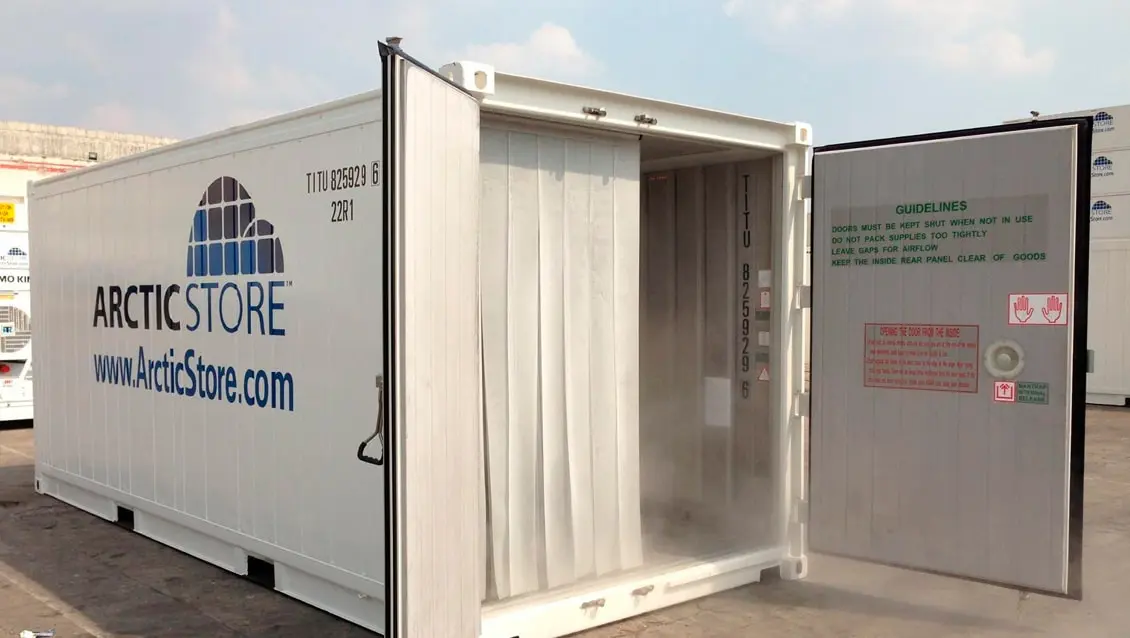 20ft ArcticStore Solutions de stockage frigorifique Conteneurs frigorifiques de location