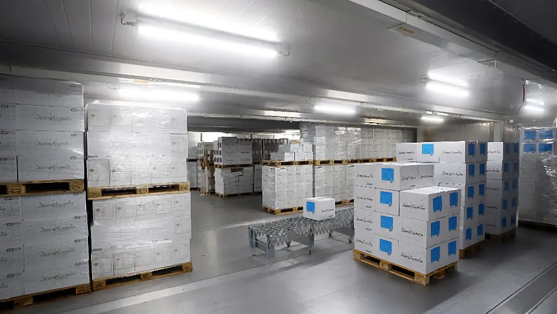 40ft Arctic SuperStore Conteneurs réfrigérés modulaires Solution de stockage frigorifique