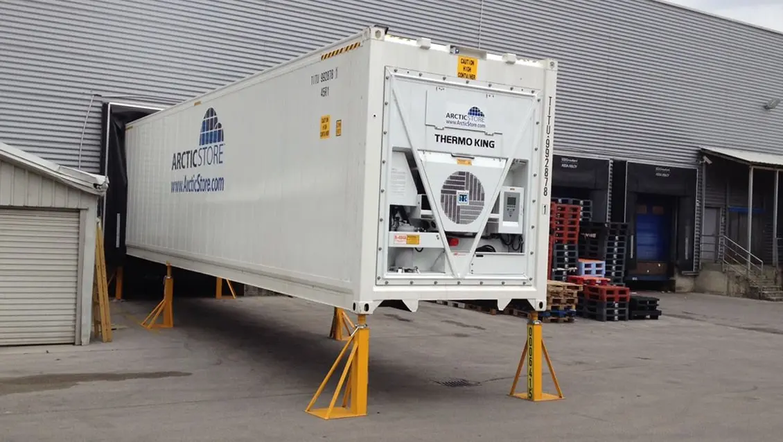 40ft ArcticStore Conteneurs à louer Stockage frigorifique imbattable