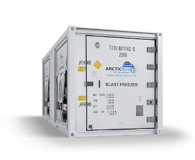 ArcticBlast – Stockage frigorifique.
         Location de conteneur frigorifique.