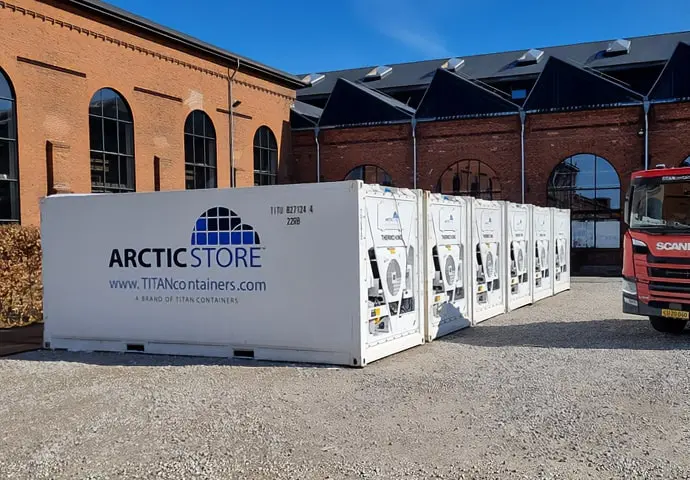 Stockage frigorifique ArcticStore - Location de conteneurs frigorifiques de 20 pieds