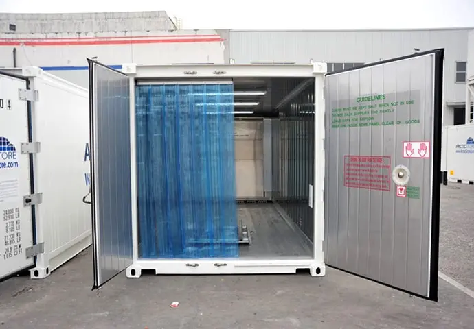 Stockage frigorifique ArcticStore - Location de conteneurs frigorifiques