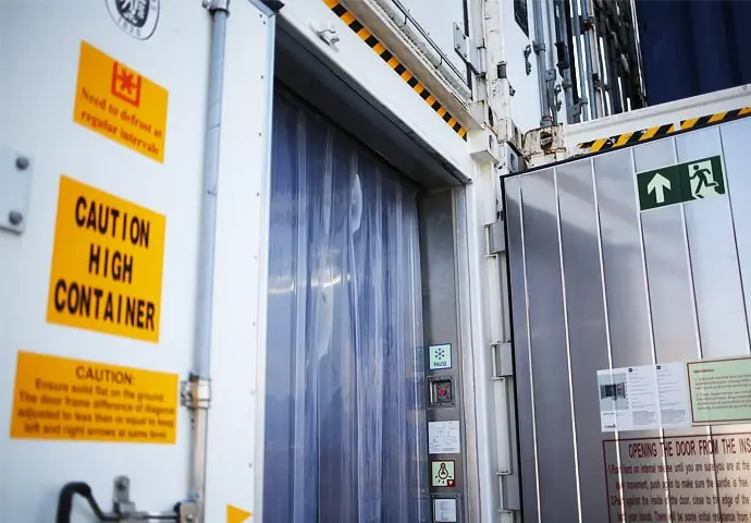 Stockage frigorifique ArcticStore - Location de conteneurs frigorifiques