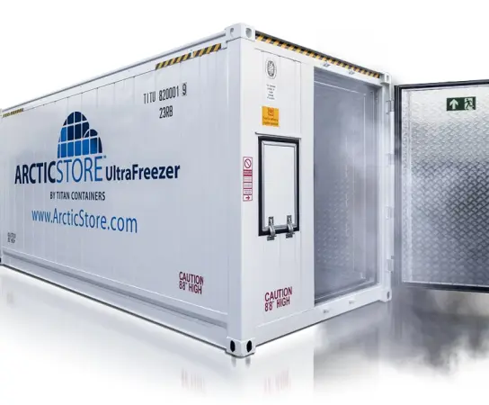 Stockage frigorifique ArcticStore UltraFreezer - Conteneurs frigorifiques