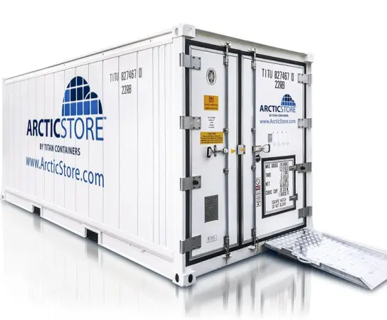 Conteneurs frigorifiques – Stockage frigorifique ArcticStore 20 pieds