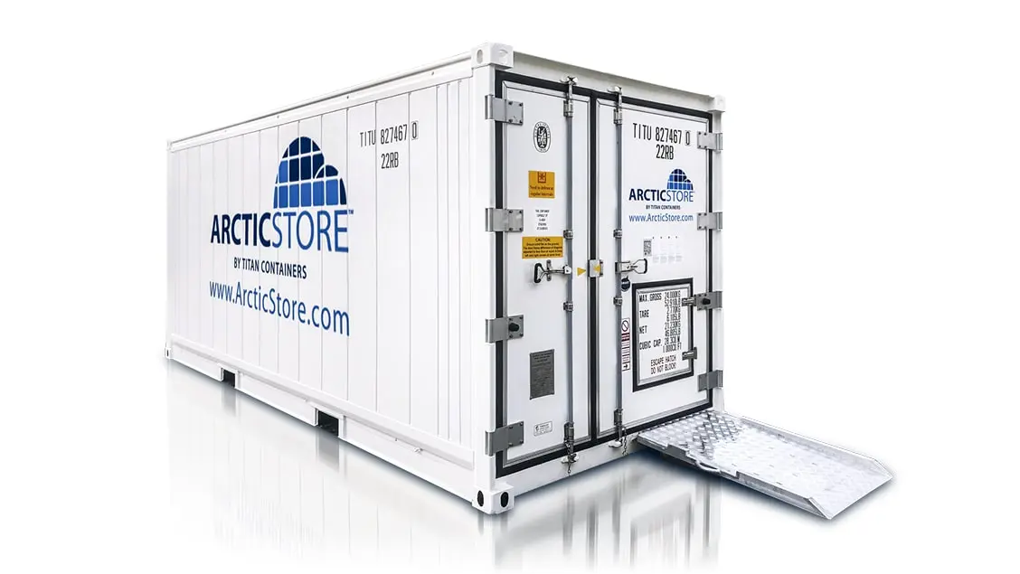 Conteneurs frigorifiques – Stockage frigorifique ArcticStore 20 pieds