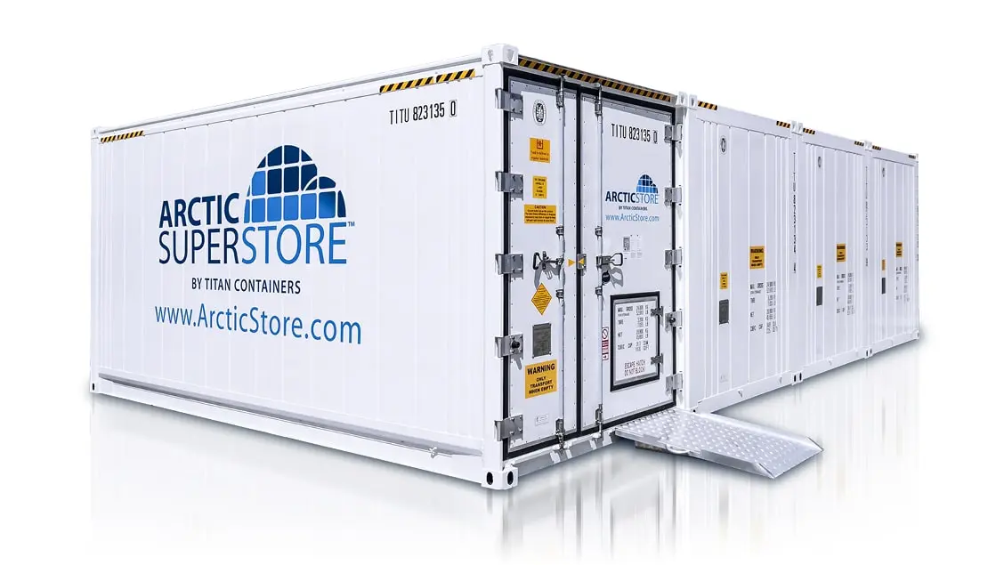 Arctic SuperStore – Stockage frigorifique.
         Location de conteneur frigorifique.