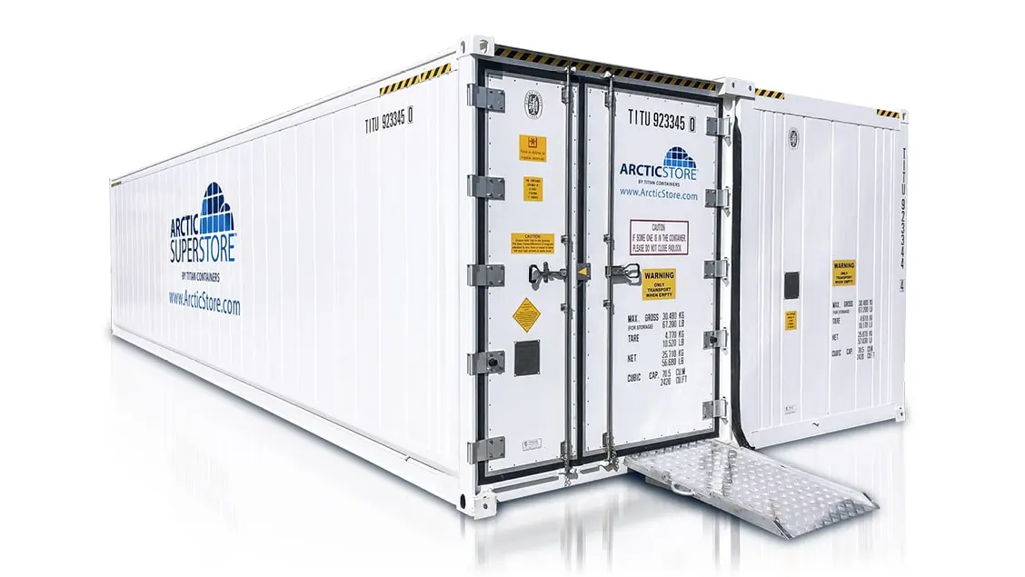 Arctic SuperStore – Stockage frigorifique.
         Location de conteneur frigorifique.
