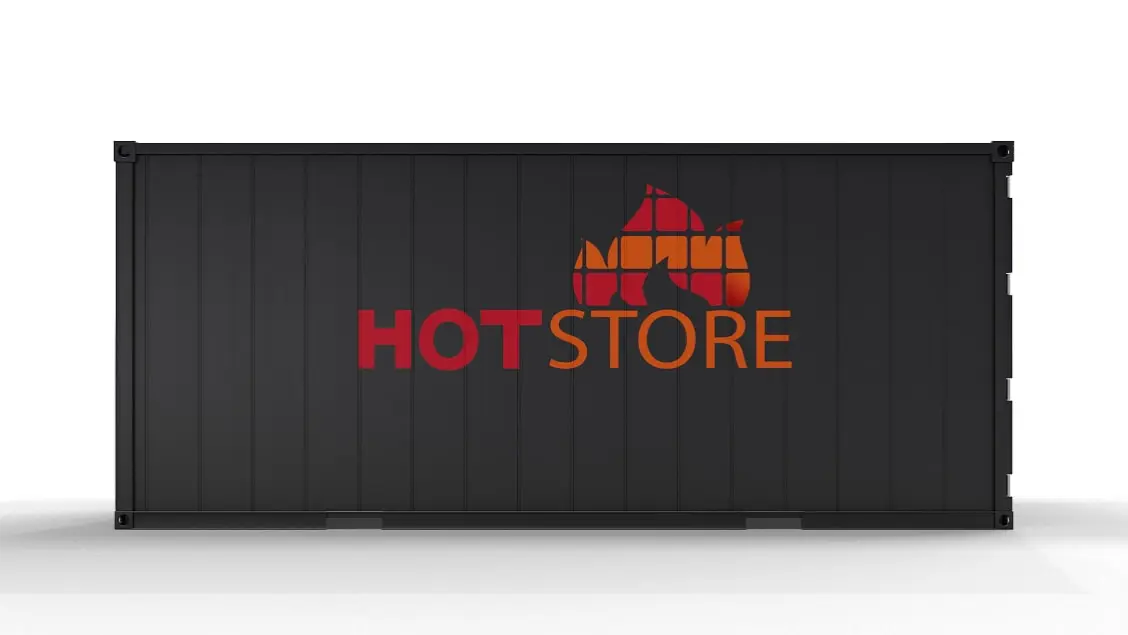 Location de conteneurs HotStore de 20 pieds