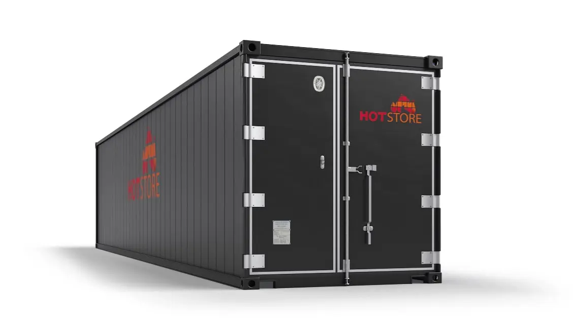 Location de conteneurs HotStore de 40 pieds