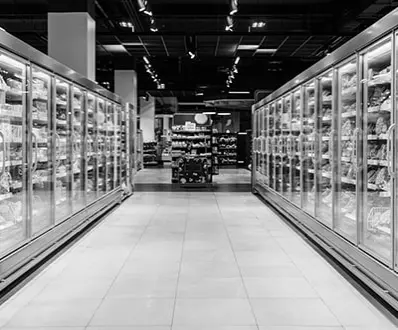 Supermarchés et détaillants – Stockage frigorifique