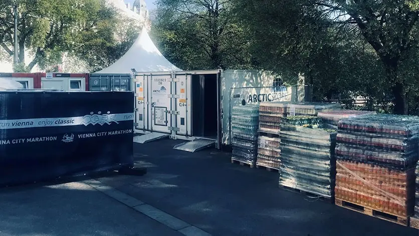 Stockage frigorifique pour l’événementiel et la restauration